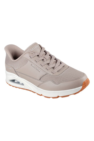Superge Taupe z belo podplatom SKECHERS Street Hands Free Slip-ins: Uno Bankia