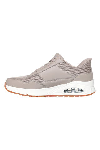Superge Taupe z belo podplatom SKECHERS Street Hands Free Slip-ins: Uno Bankia