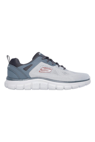Sivi veganski športni čevlji SKECHERS TRACK BROADER