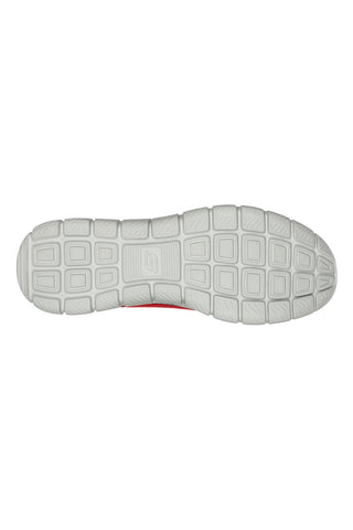 Rdeči veganski športni čevlji SKECHERS TRACK BROADER