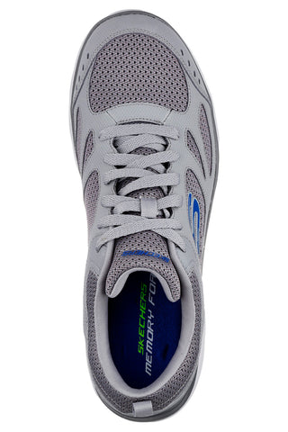 Sive športne čevlje z usnjenim zgornjim delom Skechers SUMMITS SOUTH RIM