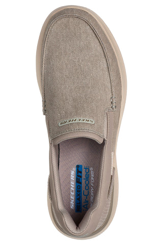 Veganske superge Taupe Skechers Hasting - Fielden