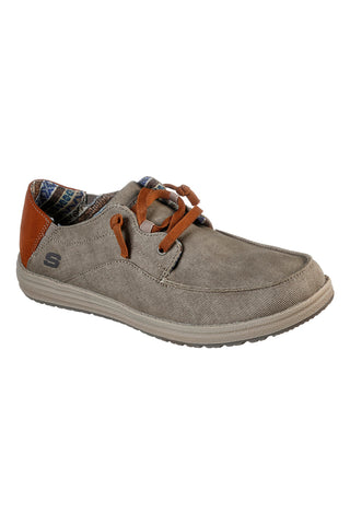 Čevlji Stringata Taupe SKECHERS GOwalk Relaxed Fit - Idyllic