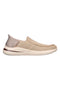 Veganske superge Skechers Slip-ins v barvi taupe: Delson 3.0 - Cabrino