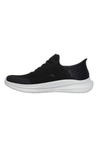 Veganske črne in bele superge Skechers Slip-ins Relaxed Fit: Slade - Ocon
