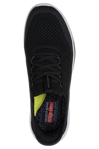 Veganske črne in bele superge Skechers Slip-ins Relaxed Fit: Slade - Ocon