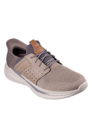 Veganske superge Slip-on Taupe Skechers Slip-ins RF: Slade - Ocon