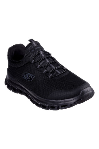 Črni veganski superge s podplatom z blaženjem Skechers GLIDE-STEP SYLO