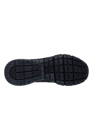 Črni superge z mrežastim zgornjim delom SKECHERS UNO FLEX SPRING ON AIR