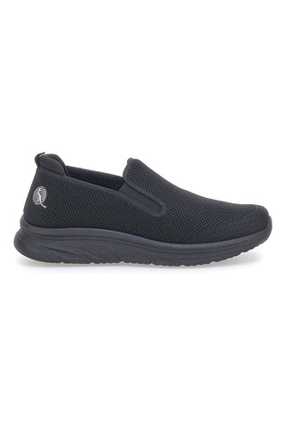 Črni slip-on superge z mrežastim zgornjim delom CANGURO CA1232