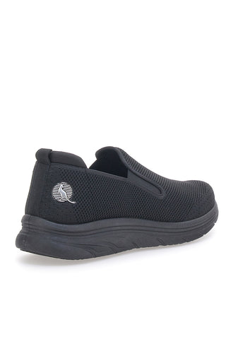 Črni slip-on superge z mrežastim zgornjim delom CANGURO CA1232