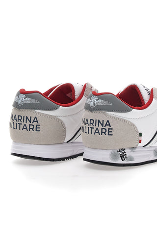 Sive in bele superge z vezalkami Marina Militare MM255