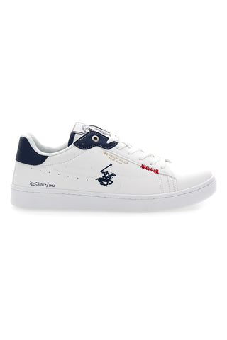 Bele čevlje z modrimi detajli BEVERLY HILLS POLO CLUB BHM514010