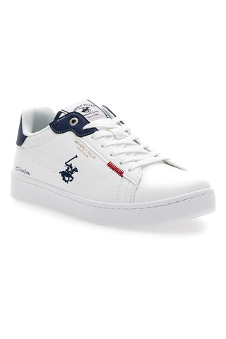 Bele čevlje z modrimi detajli BEVERLY HILLS POLO CLUB BHM514010