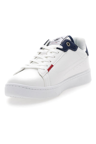 Bele čevlje z modrimi detajli BEVERLY HILLS POLO CLUB BHM514010