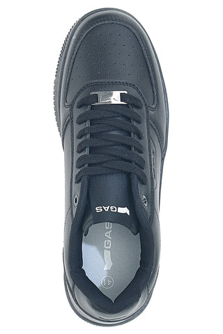 Črni športni copati iz sintetičnega materiala Gas Kevin Ltx