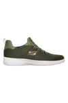 Zračni olivno zeleni superge z Memory Foam Skechers Dynamight