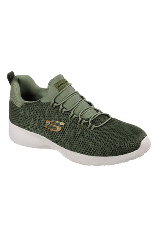 Zračni olivno zeleni superge z Memory Foam Skechers Dynamight