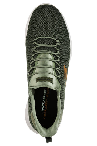 Zračni olivno zeleni superge z Memory Foam Skechers Dynamight