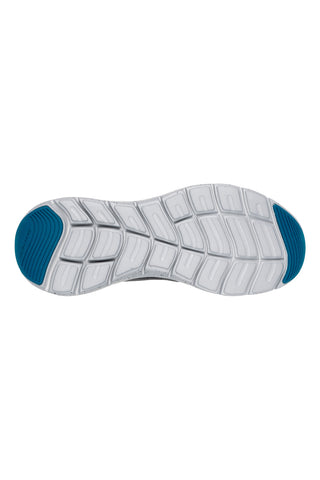 Sive superge z zgornjim delom iz pravega usnja in podplatom Flex-Lite Skechers Flex Advantage 5.0