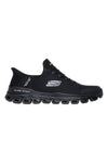 Črni zračni slip-on superge z Memory Foam Skechers GLIDE-STEP ZEFYR