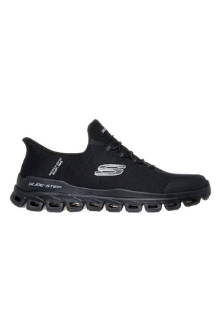Črni zračni slip-on superge z Memory Foam Skechers GLIDE-STEP ZEFYR