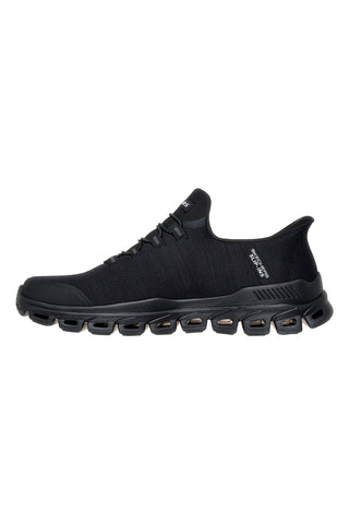 Črni zračni slip-on superge z Memory Foam Skechers GLIDE-STEP ZEFYR
