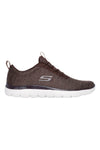Rjavi pleteni športni copati z Memory Foam Skechers Summits - Sorenz