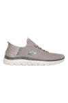Veganske superge v barvi taupe s spominsko peno Skechers Summits High Range