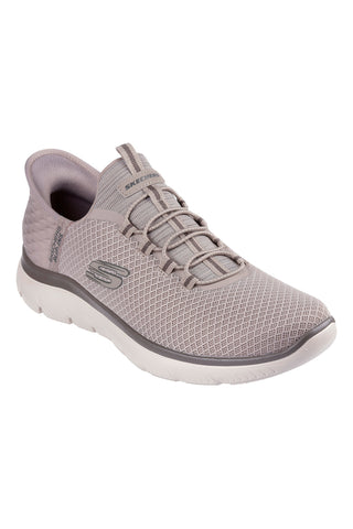 Veganske superge v barvi taupe s spominsko peno Skechers Summits High Range