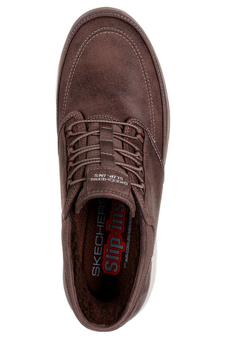 Rjavi lahki slip-on superge Skechers SUMMITS SIEGUL