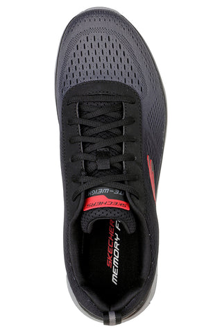 Lahki črni športni čevlji z Memory Foam Skechers Track Ripkent