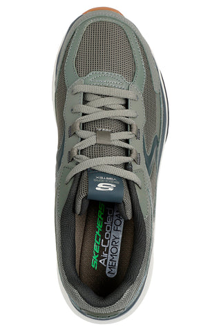 Oljčno zelene retro superge Skechers Vertex Arke z Memory Foam