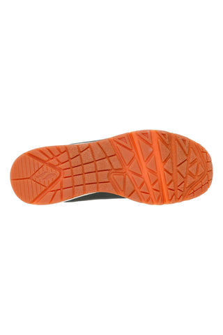 Olive zeleni superge z blaženim podplatom Air-Cooled Memory Foam Skechers Uno Suited On Air