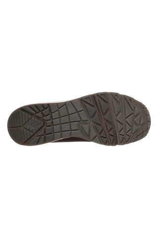 Rjavi superge z zgornjim delom iz duraleatherja in Slip-ins Skechers Uno Banksia Luxe