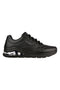 Črni superge iz duraleatherja s podplatom z blaženjem Skechers UNO 2 AIR AROUND YOU