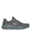 Sive superge iz pletenega materiala z Memory Foam Skechers Bobs B Flex Chill Edge