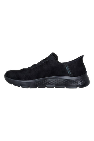 Črni fleksibilni slip-on superge Skechers GO WALK FLEX SMOOTH MOTION