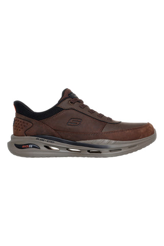 Rjavi superge Slip-ins z Arch Fit in Glide-Step Skechers Orvan Moxley