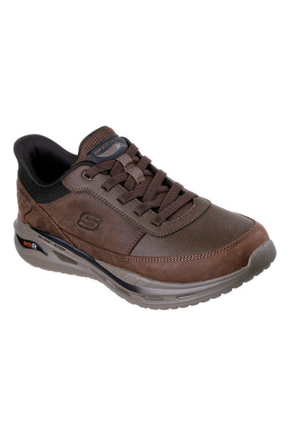 Rjavi superge Slip-ins z Arch Fit in Glide-Step Skechers Orvan Moxley