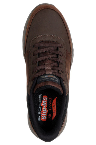 Rjavi superge Slip-ins z Arch Fit in Glide-Step Skechers Orvan Moxley