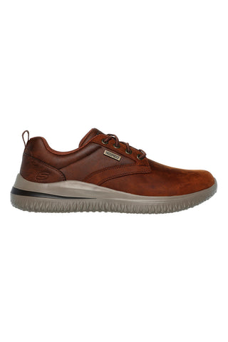 Rjavi nepremočljivi čevlji z memory peno Skechers Delson 3.0 Glavine
