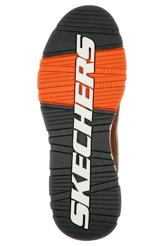Temno rjavi usnjeni športni copati Skechers Rozier Mancer