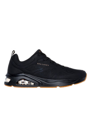 Črni športni copati s podplatom Skech-Air Skechers Tres-Air Uno Casairal