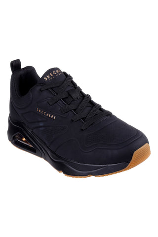 Črni športni copati s podplatom Skech-Air Skechers Tres-Air Uno Casairal