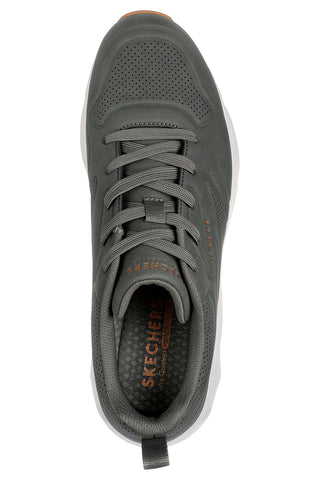 Olive zelene superge s podplatom Skech-Air Skechers Tres-Air Uno Casairal
