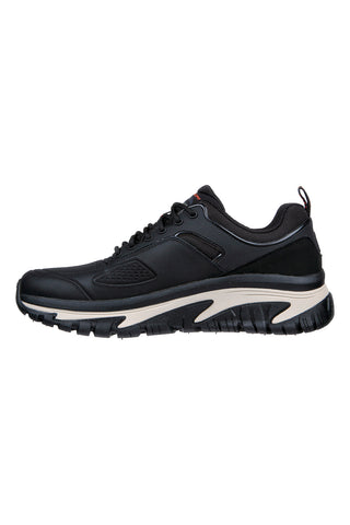 Črni vodoodporni čevlji za prosti čas Skechers Arch Fit Road Walker-Recon