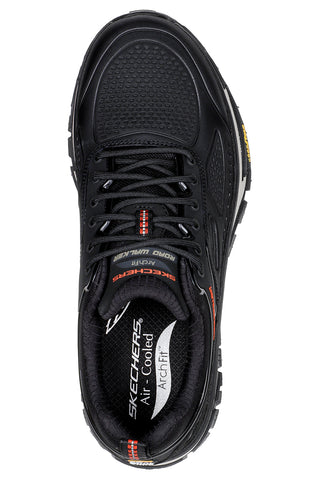 Črni vodoodporni čevlji za prosti čas Skechers Arch Fit Road Walker-Recon