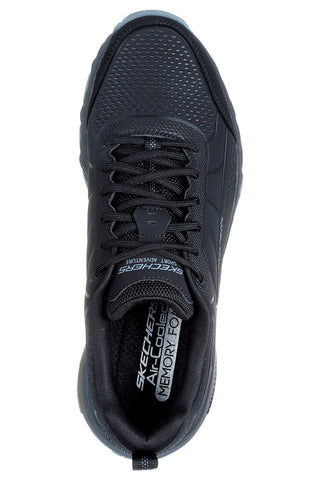 Črni pohodniški čevlji s podplatom Goodyear Skechers Max Protect Ironguard