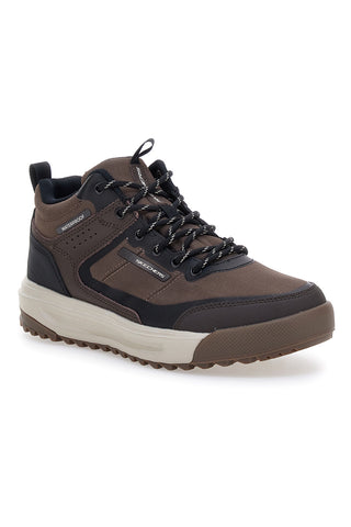 Rjavi nepremočljivi čevlji z memory peno Skechers Urban Street Hiker